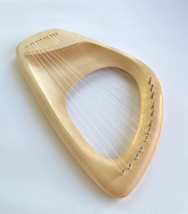 12 string Pentatonic Lyre, Maple