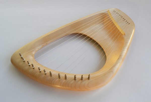 12 string Pentatonic Lyre, Maple